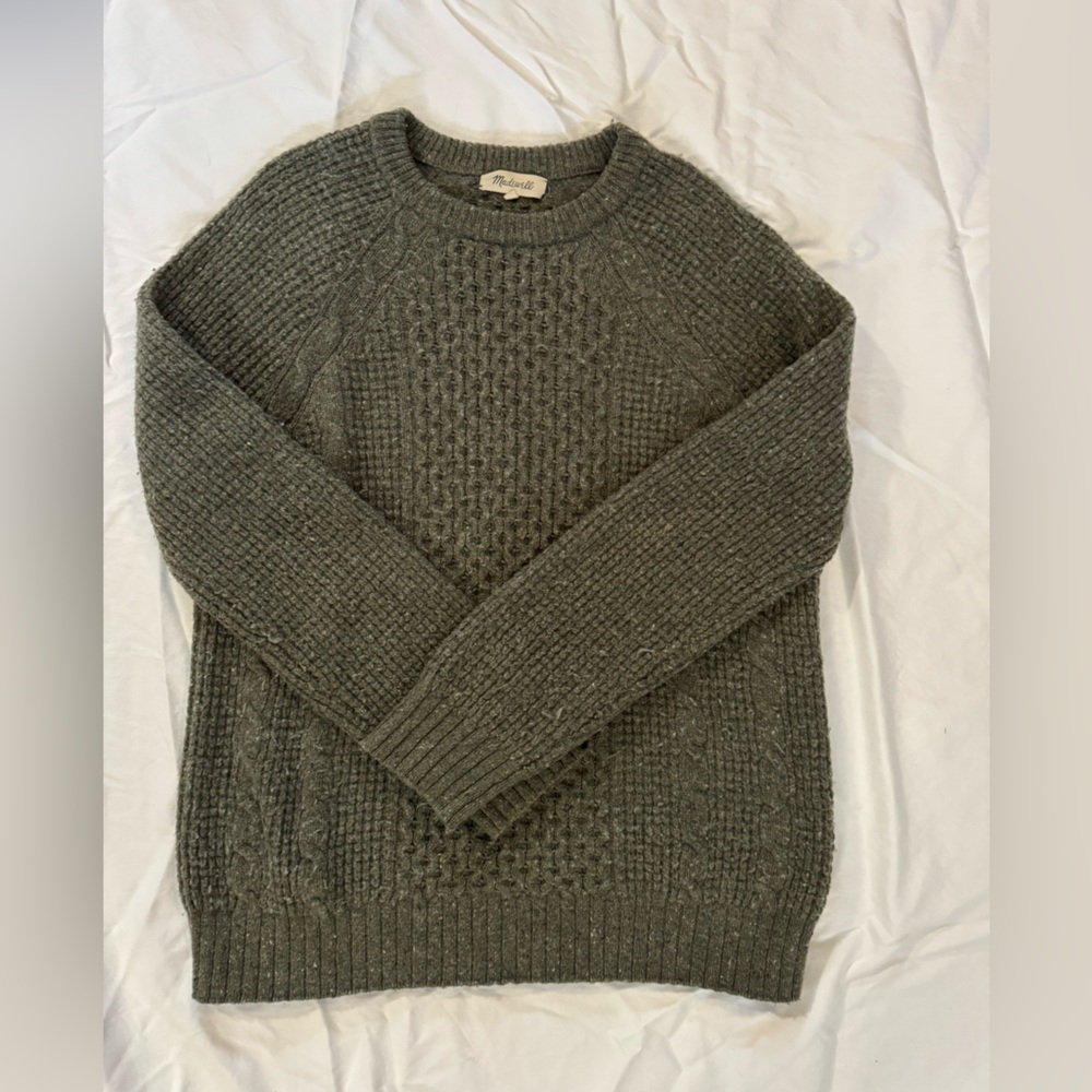 Madewell Charcoal Knit Sweater